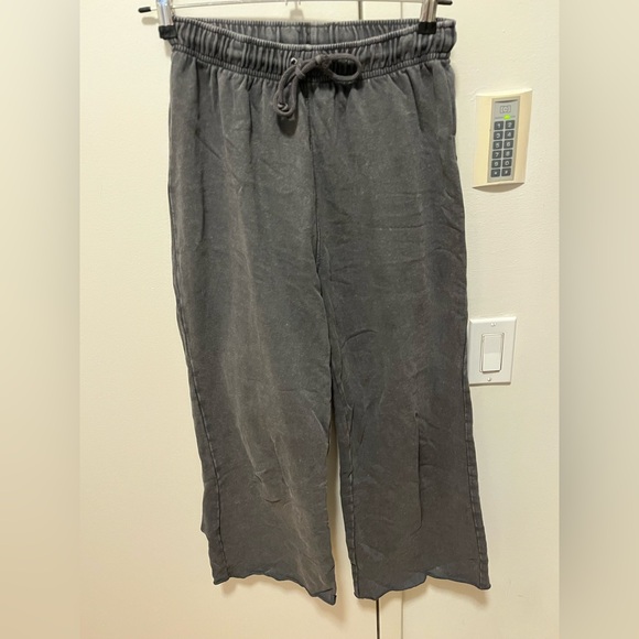 Zara Pants - Zara Charcoal Sweatpants
